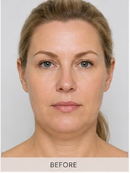 Before Fat Dissolving Treatment