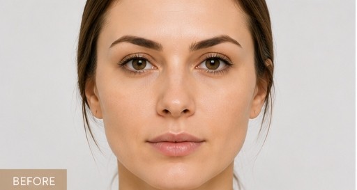 Before Masseter Botox (Jaw Slimming)
