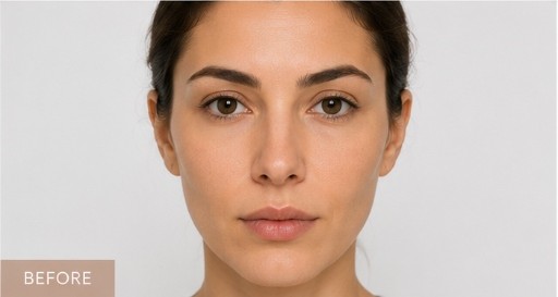 Before Cheek & Chin Filler