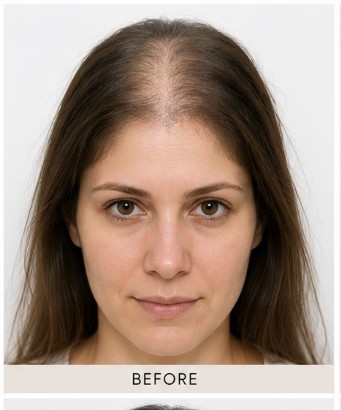 Before PRP Hair Restoration