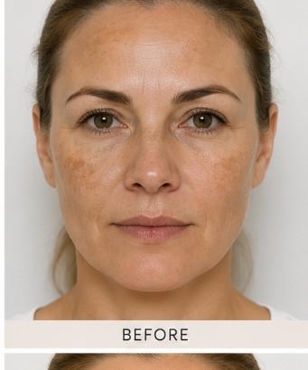 Before Pigmentation Peel